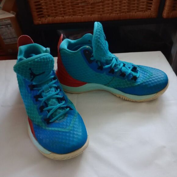 Jordan Super.Fly 3 N7 PO 744803-460 Kids Multicolor Basketball Shoes Size US 6Y - Picture 1 of 12